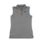 USC Trojans Women's Nike Charcoal SC Interlock Dry Print Sleeveless Polo